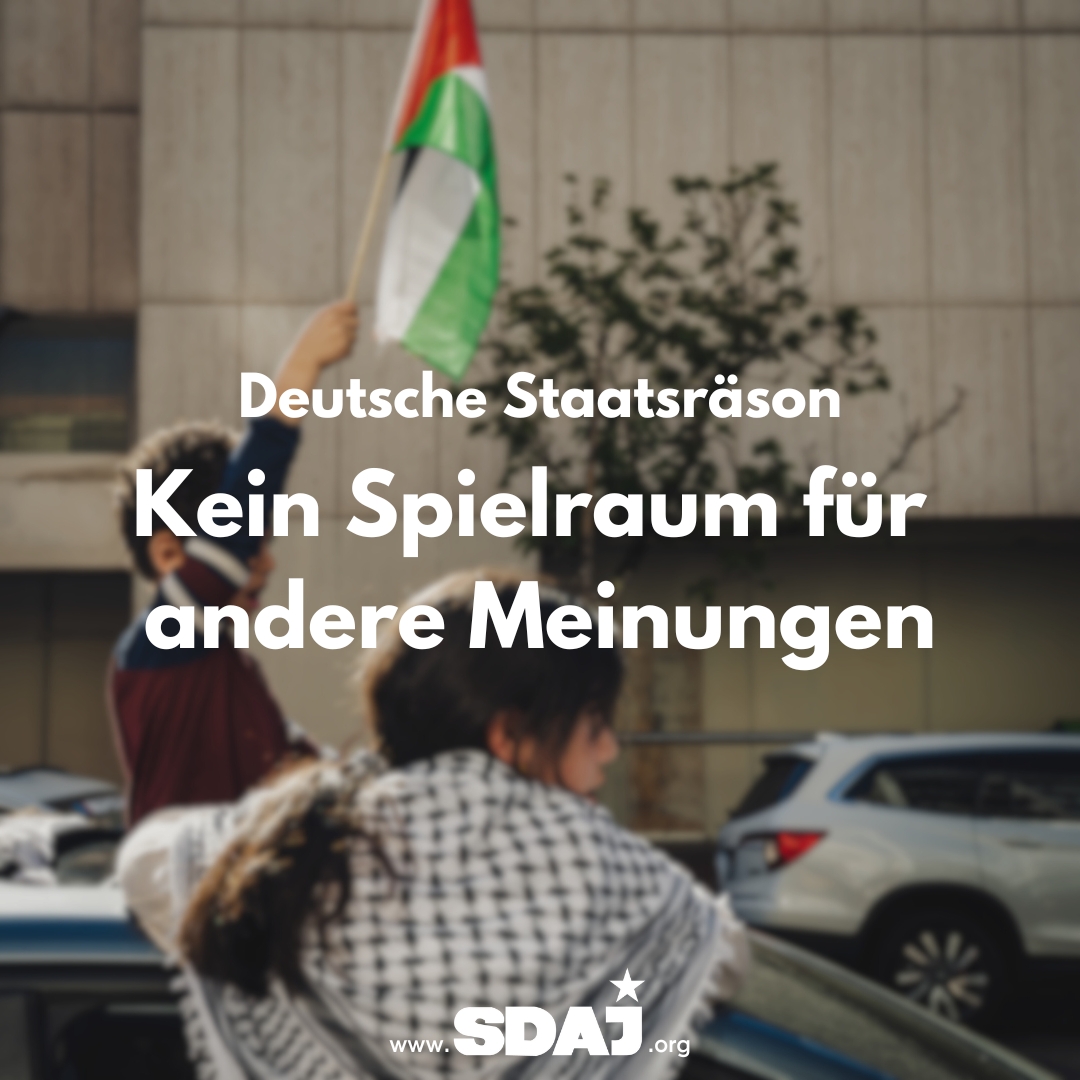 Deutsche Staasräson – Kein Spielraum für andere Meinungen