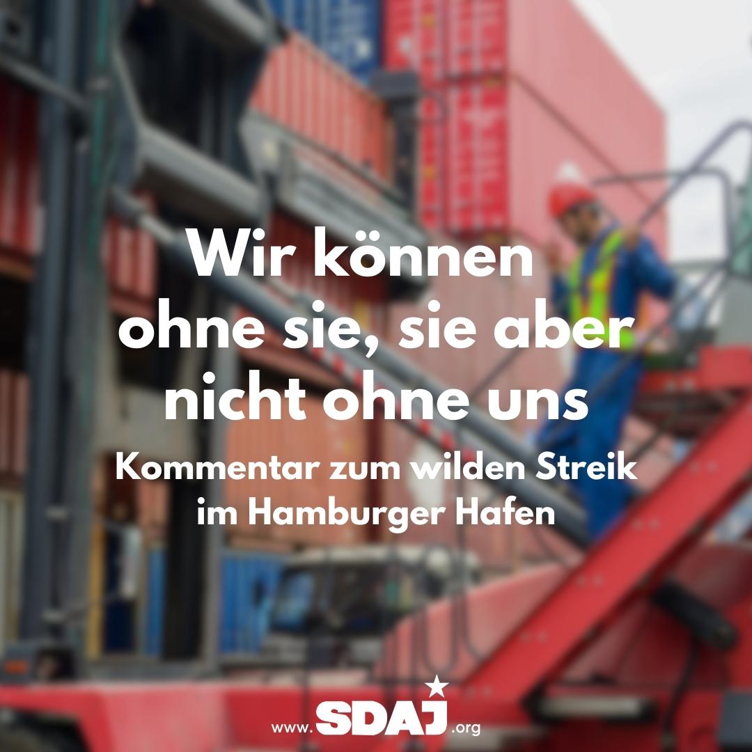 Wir können ohne sie, sie aber nicht ohne uns – Kommentar zum wilden Streik im Hamburger Hafen