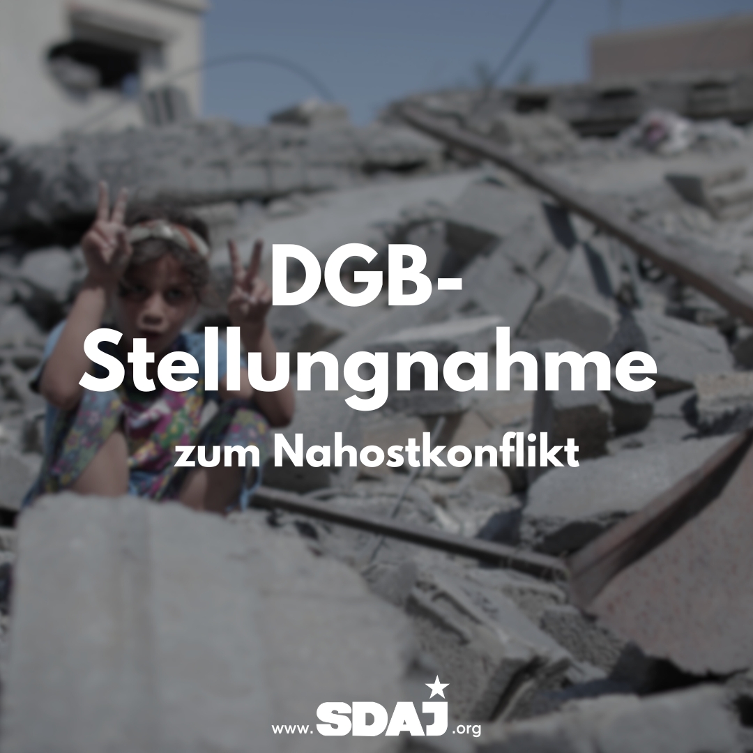 DGB-Stellungnahme zum Nahostkonflikt