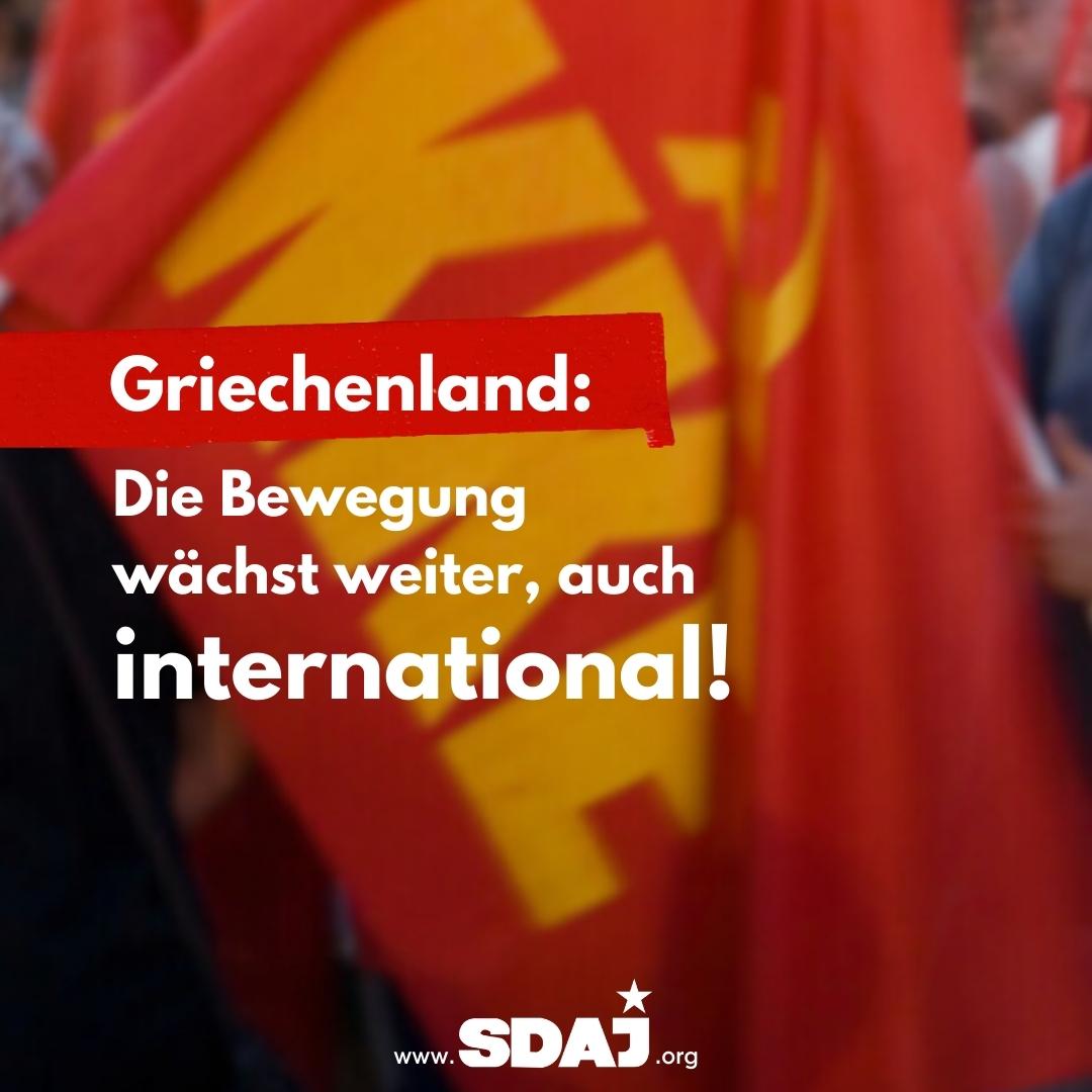 Griechenland: Die Bewegung wächst weiter, auch international!