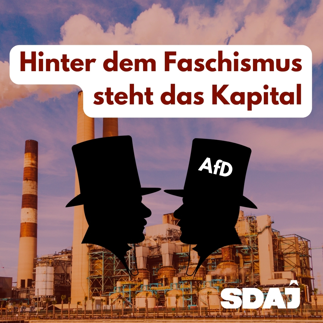 Hinter dem Faschismus steht das Kapital