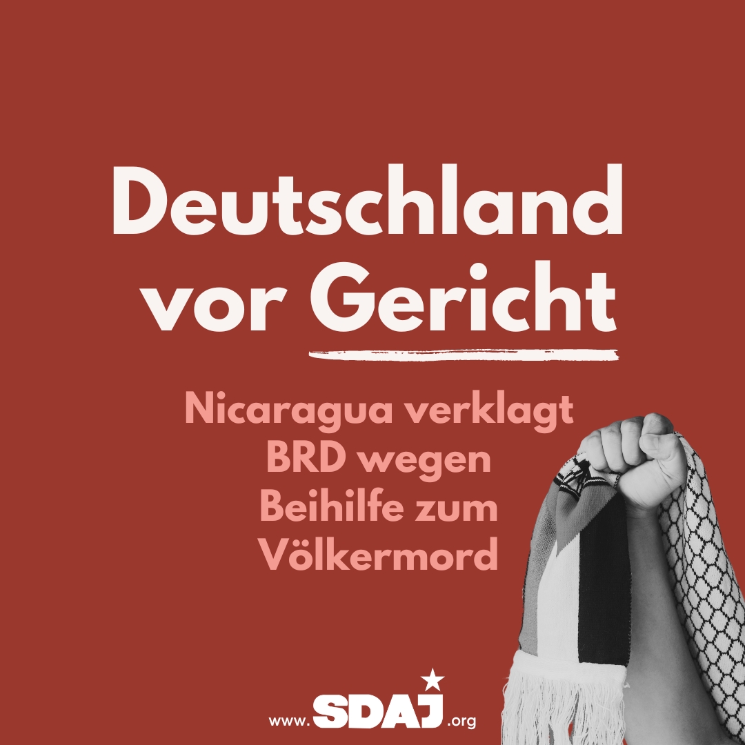 Deutschland vor Gericht – Nicaragua verklagt BRD wegen Beihilfe zum Völkermord