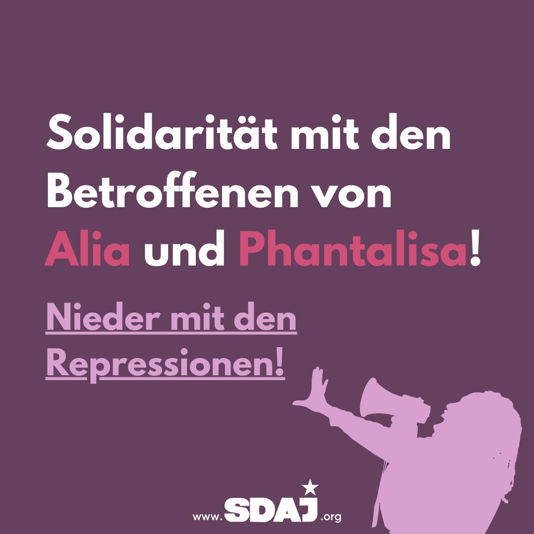 Solidaritat mit den Betroffenen von Alia und Phantalisa! Nieder mit den Repressionen!