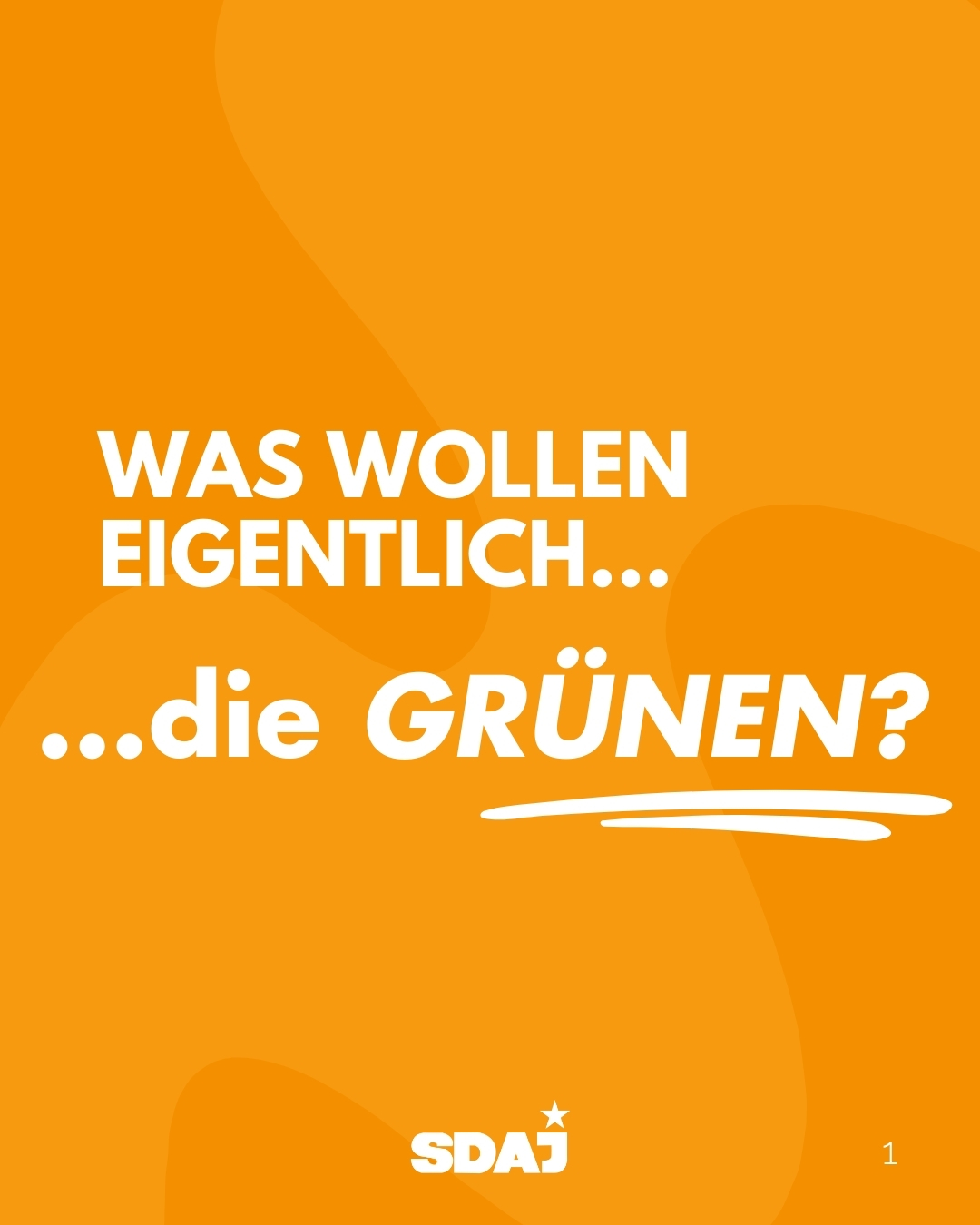 Wofür stehen eigentlich … die Grünen?